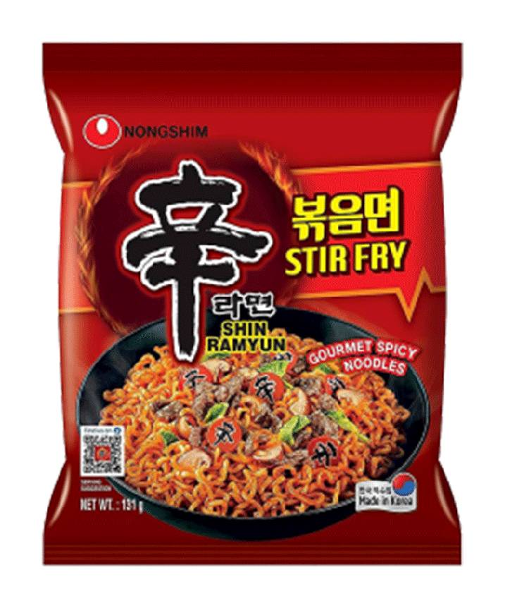 Nongshim Shin Ramyun Stir Fry Noodles (131g)