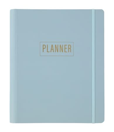 Planner W/ Undated Weekly & Monthly Views Blue