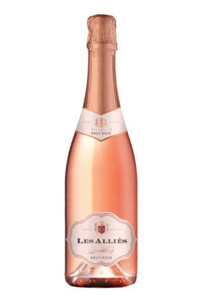 Les Allies Vin De Pays Sparkling Rosé (750ml bottle)