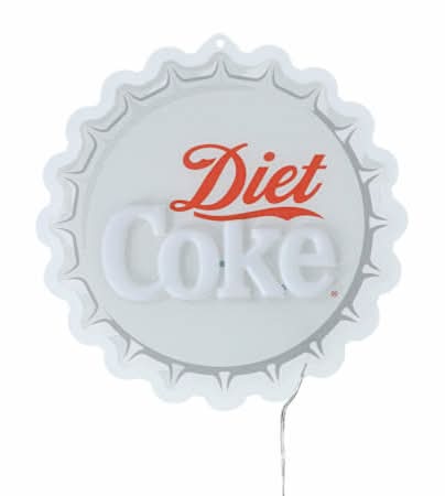 Licensed Neon Wall Art Diet Coke