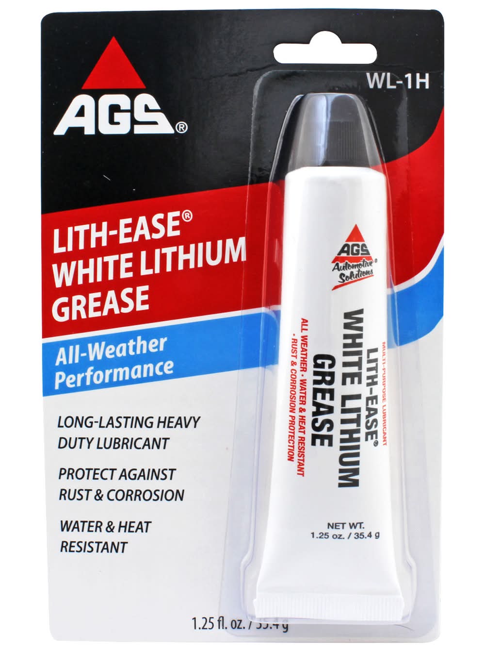 Ags Lith-Ease White Lithium Grease 1.25 Oz