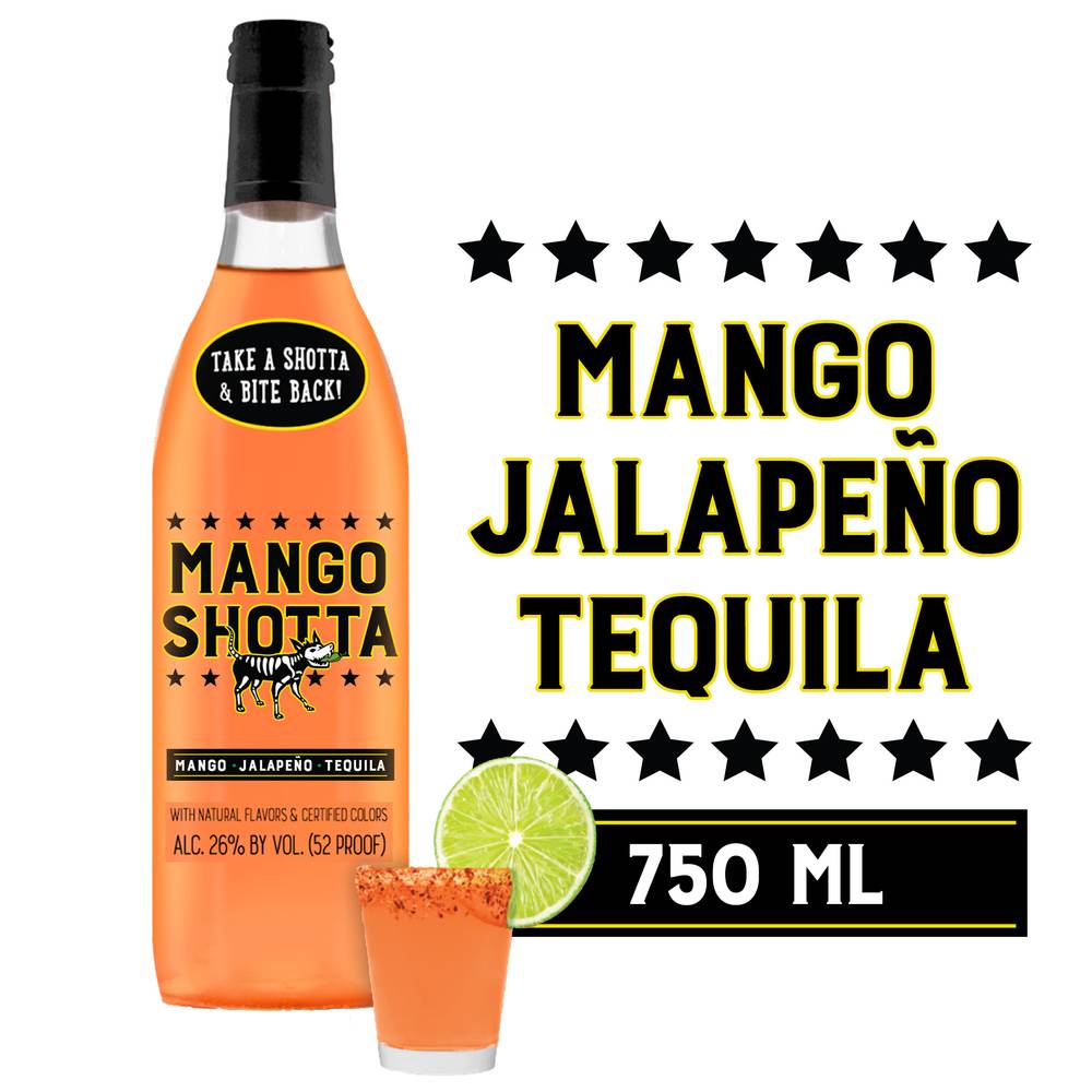 Mango Shotta Mango Jalapeno Tequila (750 ml)