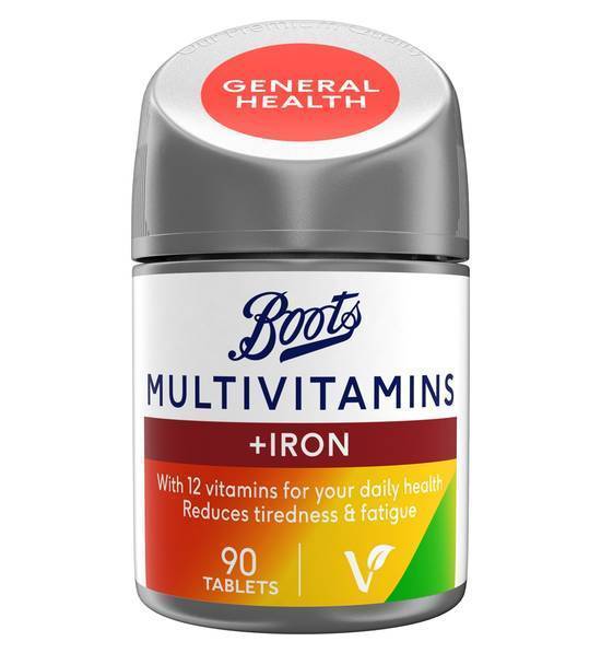 Boots Multivitamins With Iron