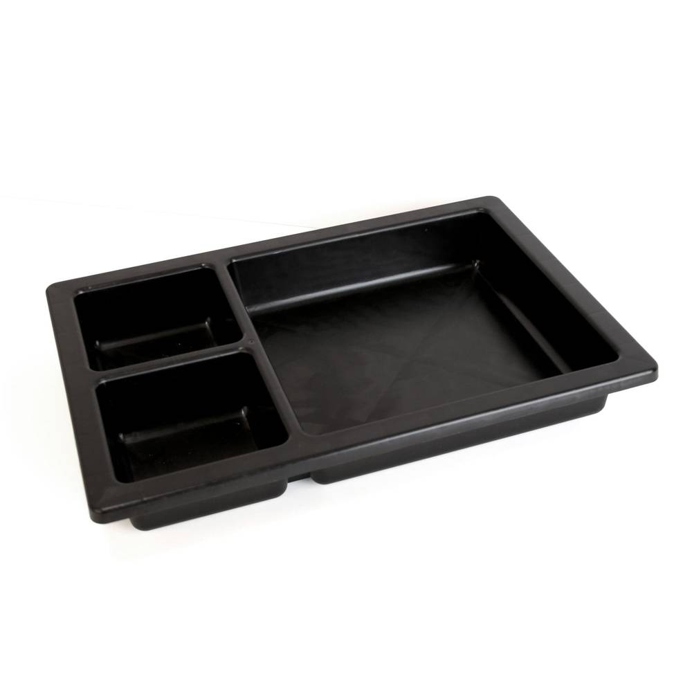 CRAFTSMAN Black Plastic 3-Pocket Truck Box Tray | Fits 20-Inch Crossover Truck Tool Box | Easy Install & Clean | Truck Box Organization | CMXZBAD29510603