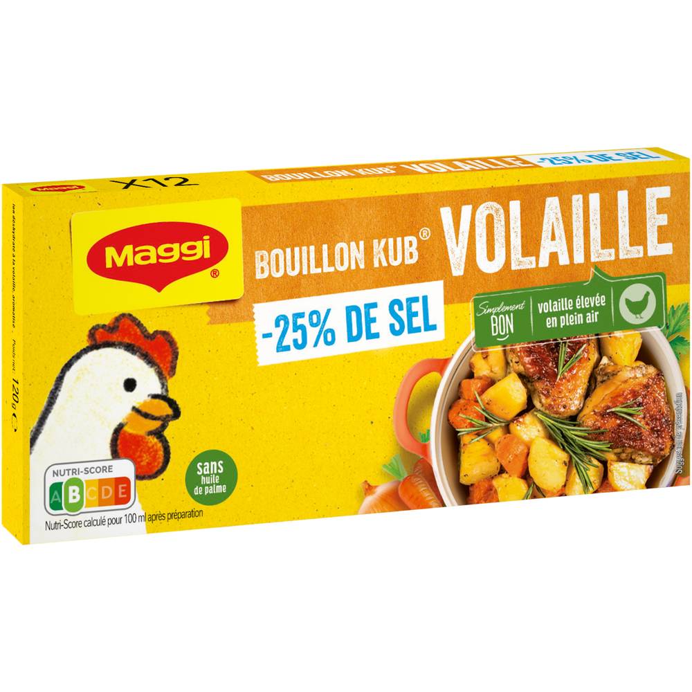 Maggi - Bouillon kub volaille (12)