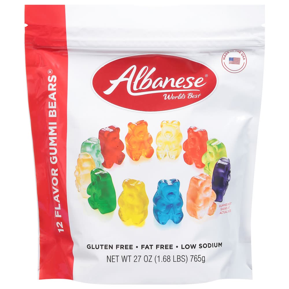 Albanese Flavor Gummi Bears, Assorted (27 oz, 12 ct)