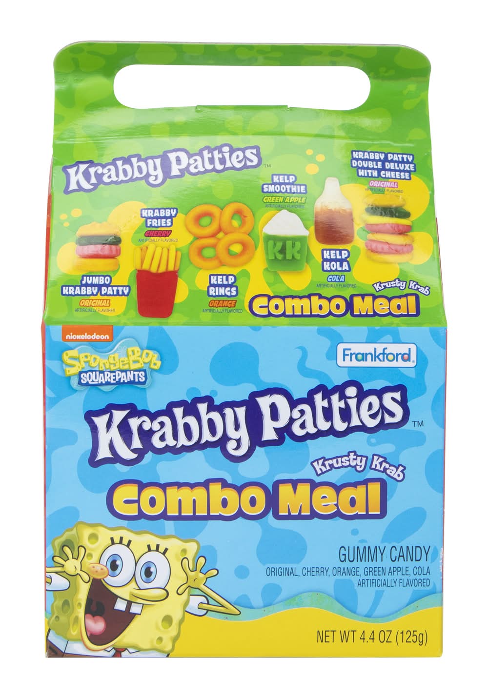 Spongebob Squarepants Krabby Patties™ Gummy Candy Combo Meal 4.4oz
