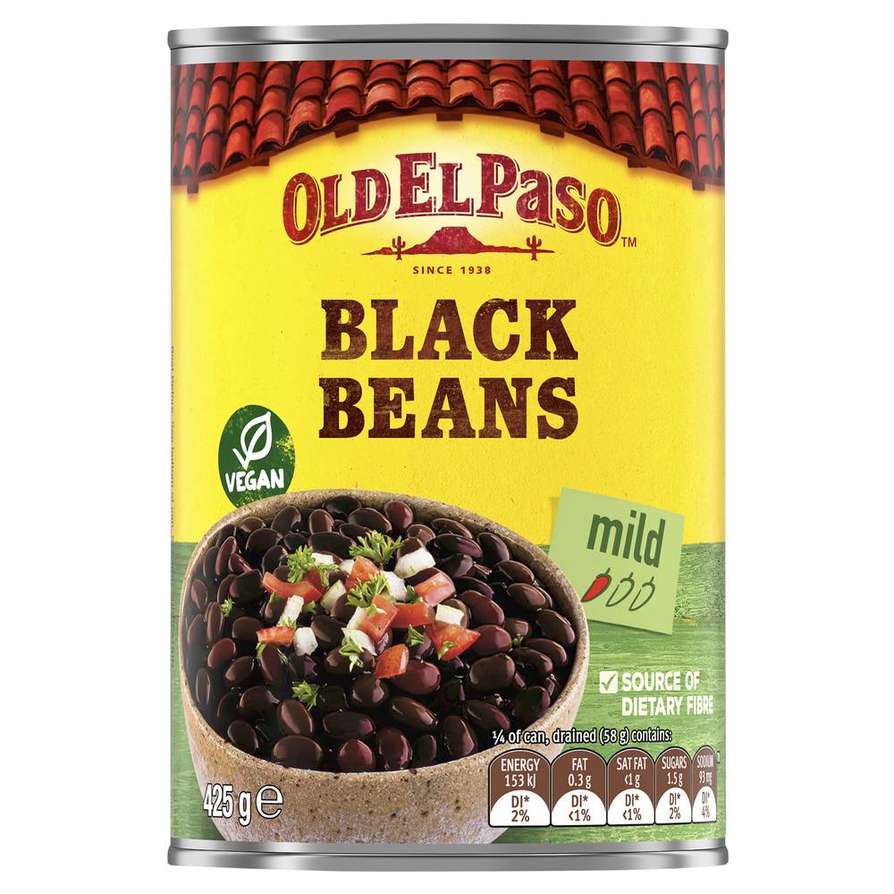 Old El Paso Vegan Black Beans (425g)