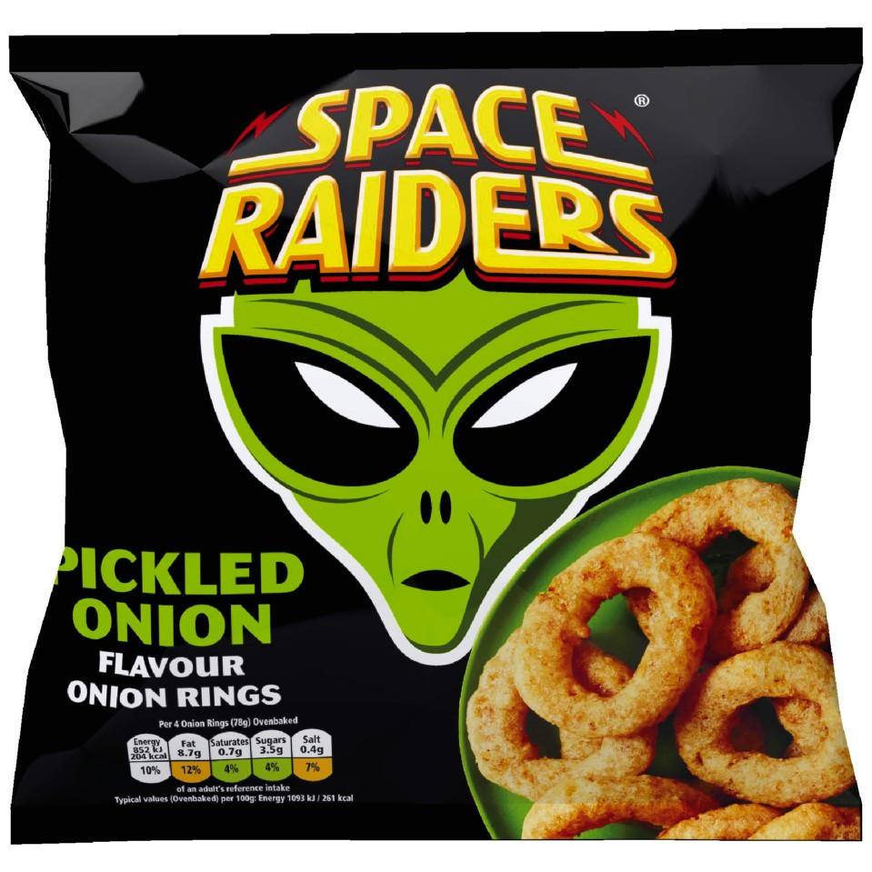 Space Raiders Onion Rings (pickled onion)