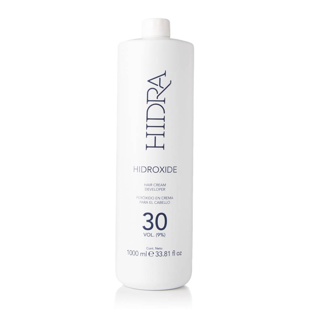 Hidracolor peróxido o revelador en crema 30 (botella 1 l)