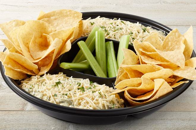 Spinach & Artichoke Dip Platter