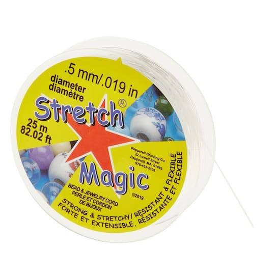 Stretch Magic Clear Bead & Jewelry Cord, 0.5Mm