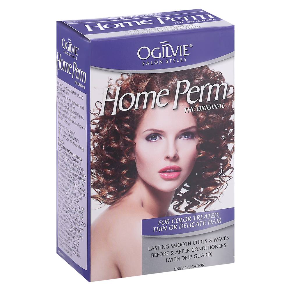 Ogilvie & Co. Home Perm For Color-Treated Thin or Delicate Hair (0.8 lbs)