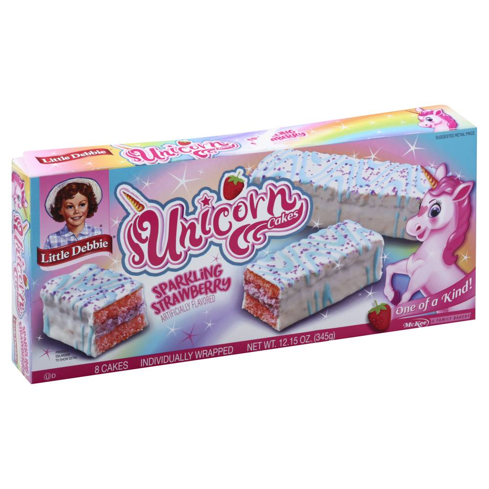 Little Debbie Sparkling Strawberry Unicorn (8 ct)