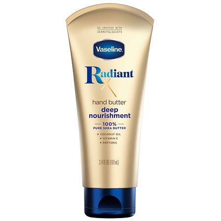 Vaseline Radiant X Deep Nourishment Hand Butter - 3.4 fl oz