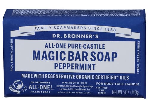 Dr. Bronner's Peppermint Bar Soap