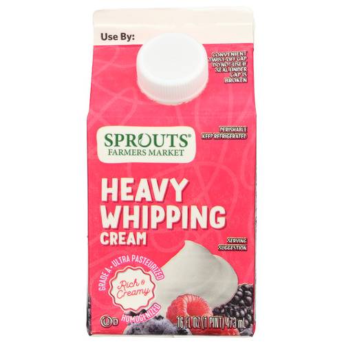 Sprouts Heavy Whipping Cream