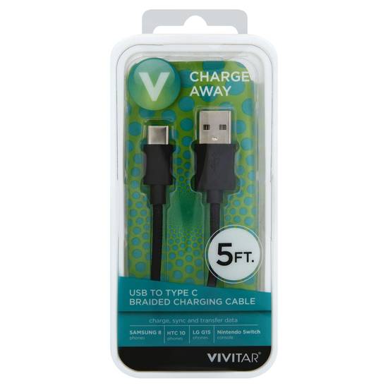 Vivitar Braided Charging Cable