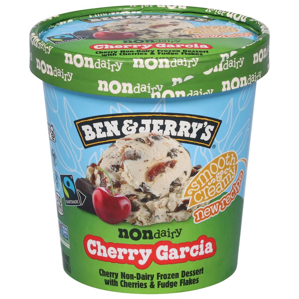 Ben & Jerry's Cherry Garcia Non-Dairy Frozen Dessert (473 ml)