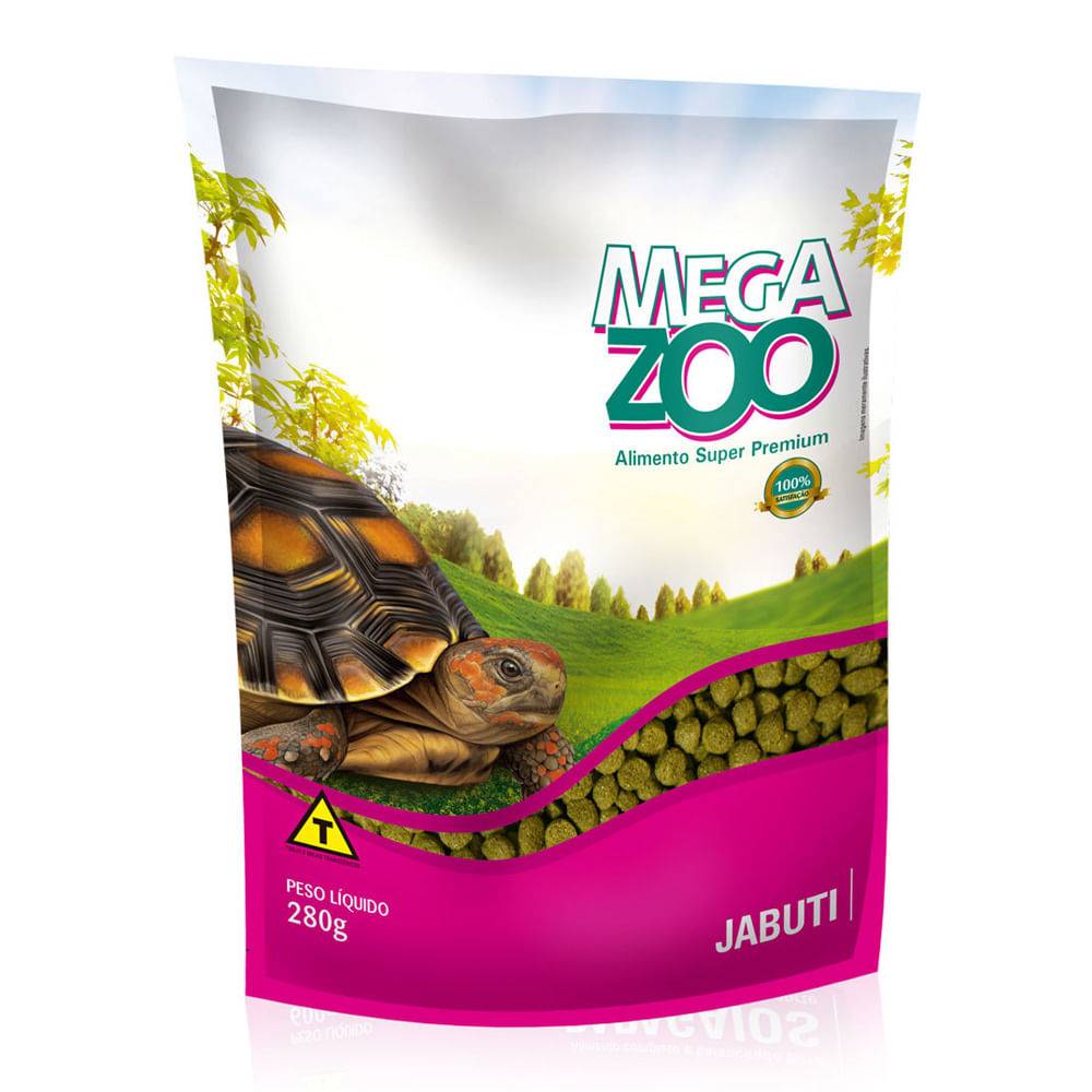 Mega Zoo · Ração para jabuti (280 g)