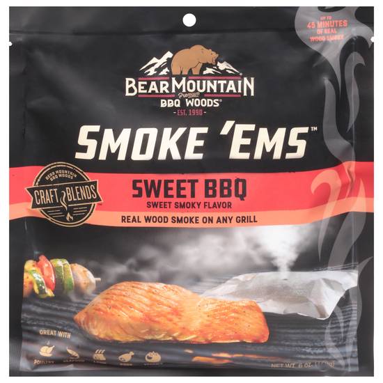 Bear Mountain Bbq Woods Smoke 'Ems Sweet Smoky Sweet Bbq