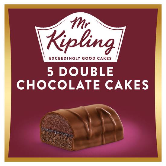 Mr Kipling 5 Double Chocolate Cakes