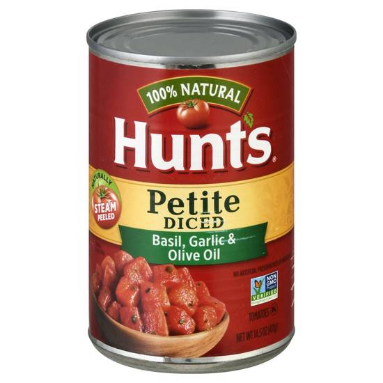 Hunt's Petite Diced Tomatoes With Basil Garlic & Olive Oil