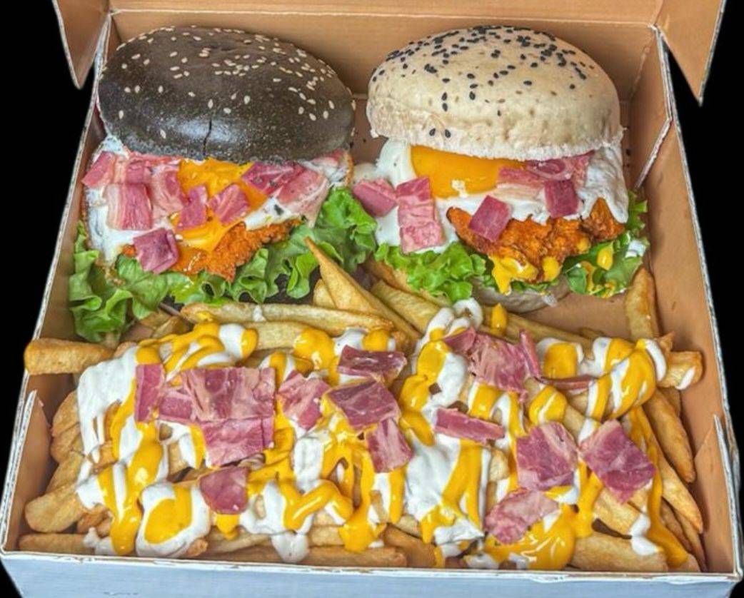 🚨 Box White & Black Chicken 🚨