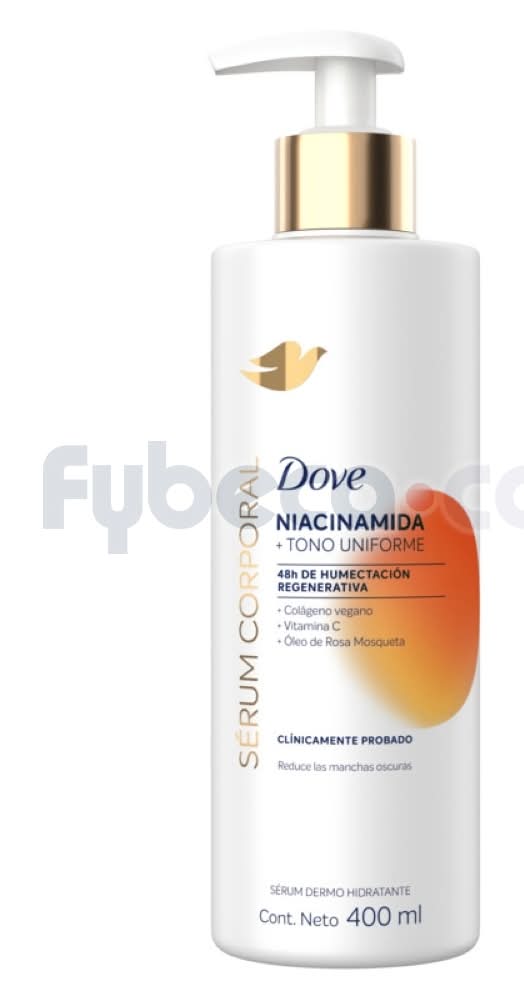 Dove Serum Corporal Tono Unif. Niacinamidas 400Ml