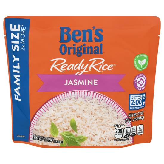 Ben's Original Ready Rice Jasmine Family Size