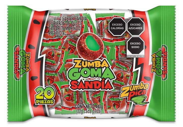 Zumbapica · Zumba goma sandía (440 g)