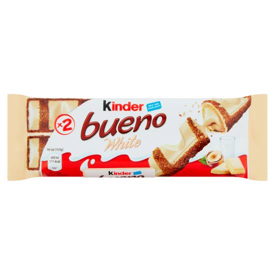 Kinder Bueno White Milk and Hazelnuts (3 ct)