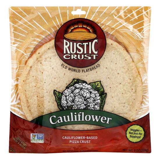 Rustic Crust Cauliflower Pizza Crust