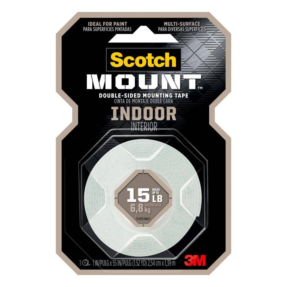 Scotch Mount Indoor Double Sided Mounting Tape