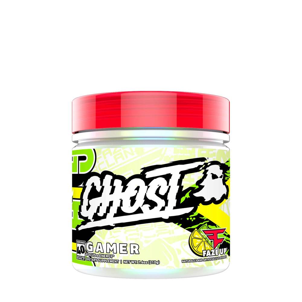 Ghost Gamer Focus & Energy 40 Servings Powder Drink, Faze Up (7.4 oz)