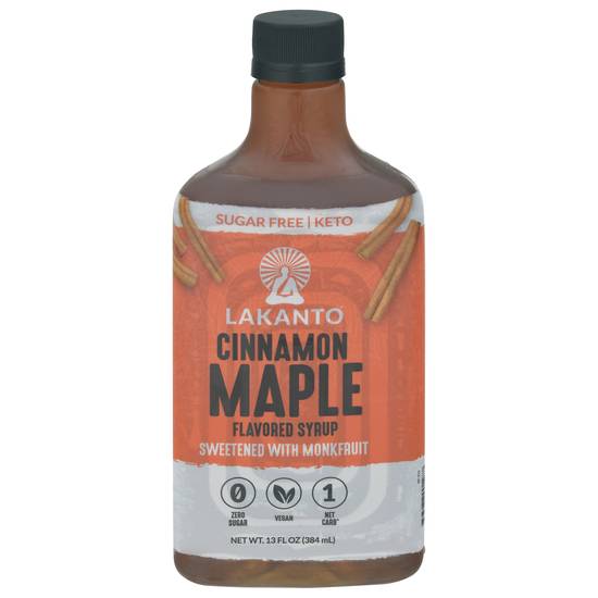 Lakanto Cinnamon Maple Flavored Syrup