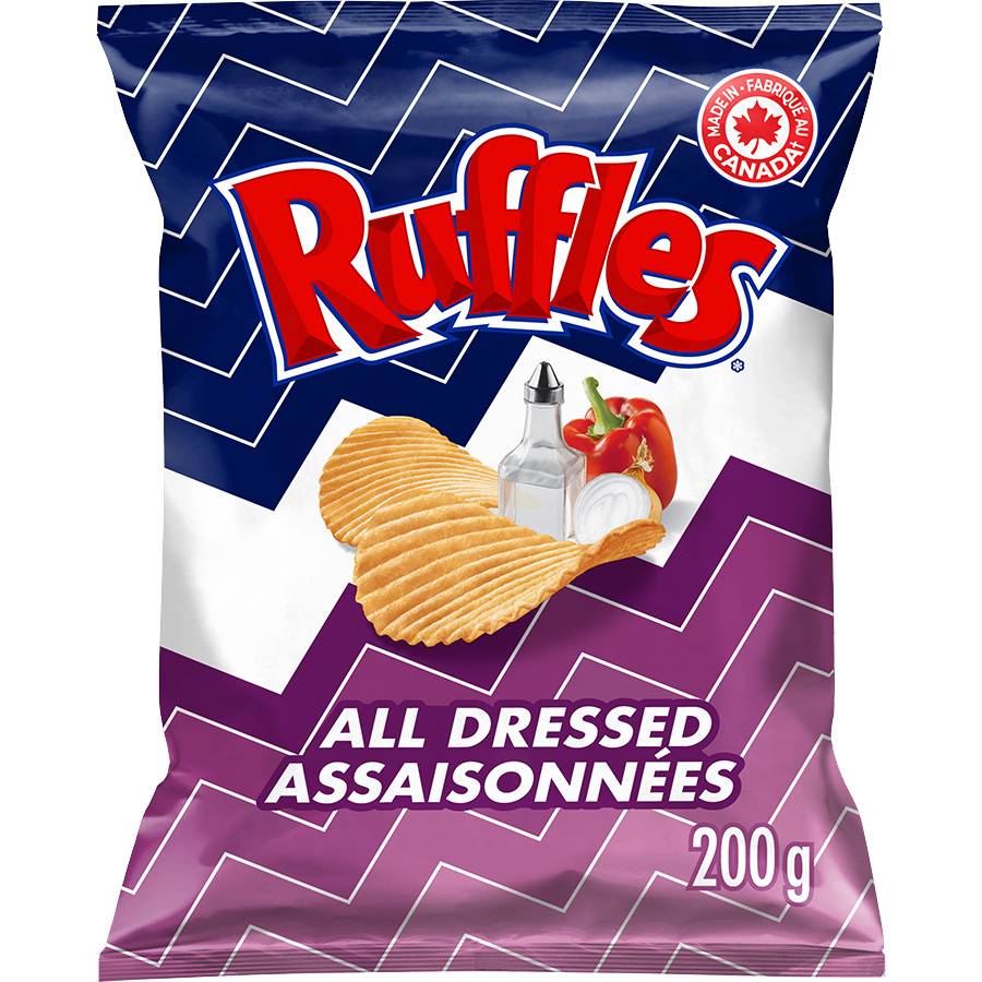 Ruffles All Dressed Potato Chips (200 g)