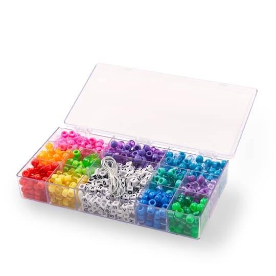 Alphabet & Pony Bead Box By Creatology