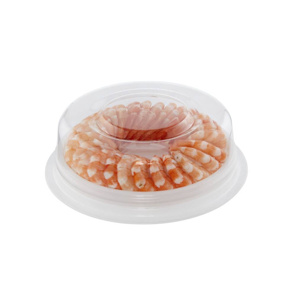 Coles Deli Thawed Cooked Prawn Plate Small 200g