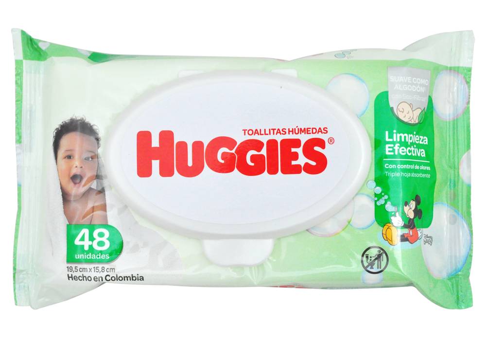 Huggies TOALL HUM LIM EFECTIVA*48