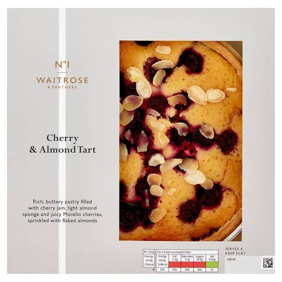 Waitrose & Partners No1 Cherry & Almond Tart 