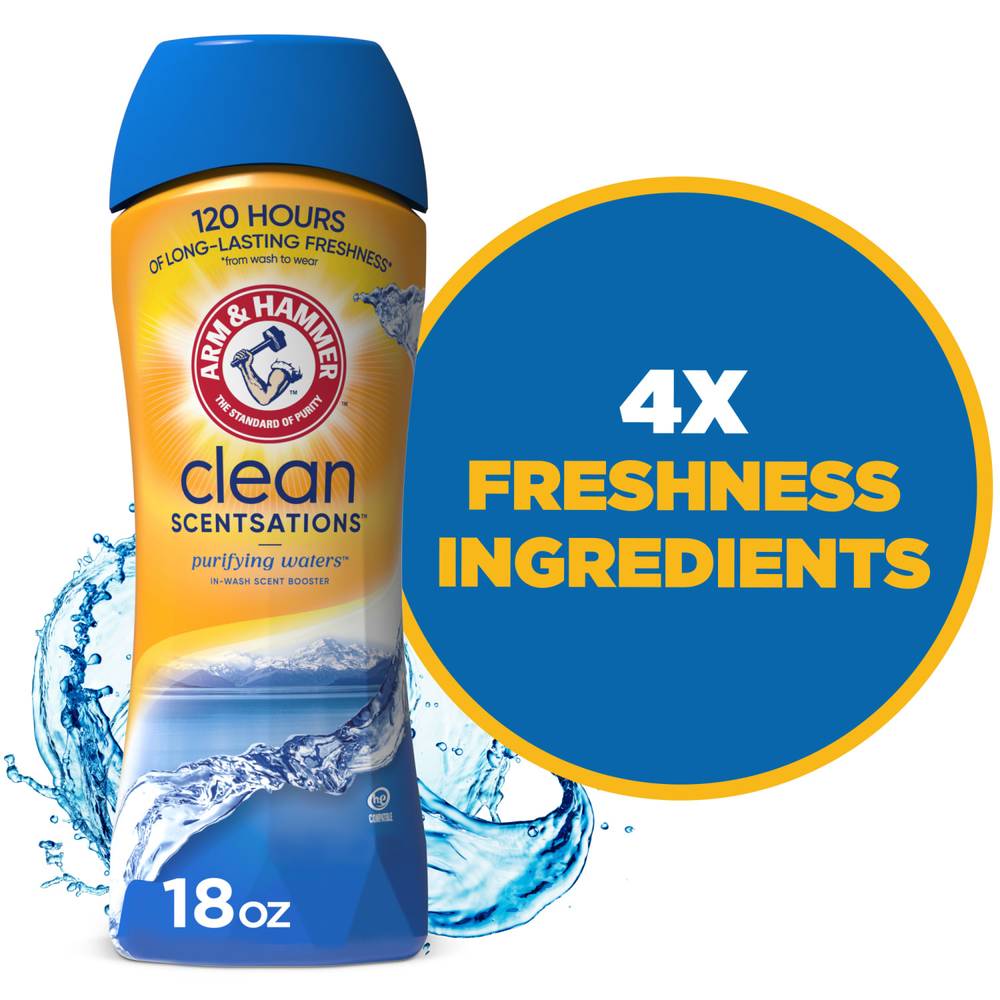 Arm & Hammer A&H Scent Booster Purifying Water 18 (1.12 lbs)