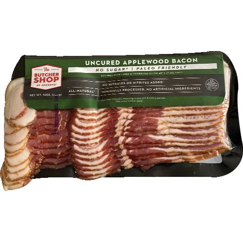 The Butcher Shop No Sugar Uncured Applewood Bacon