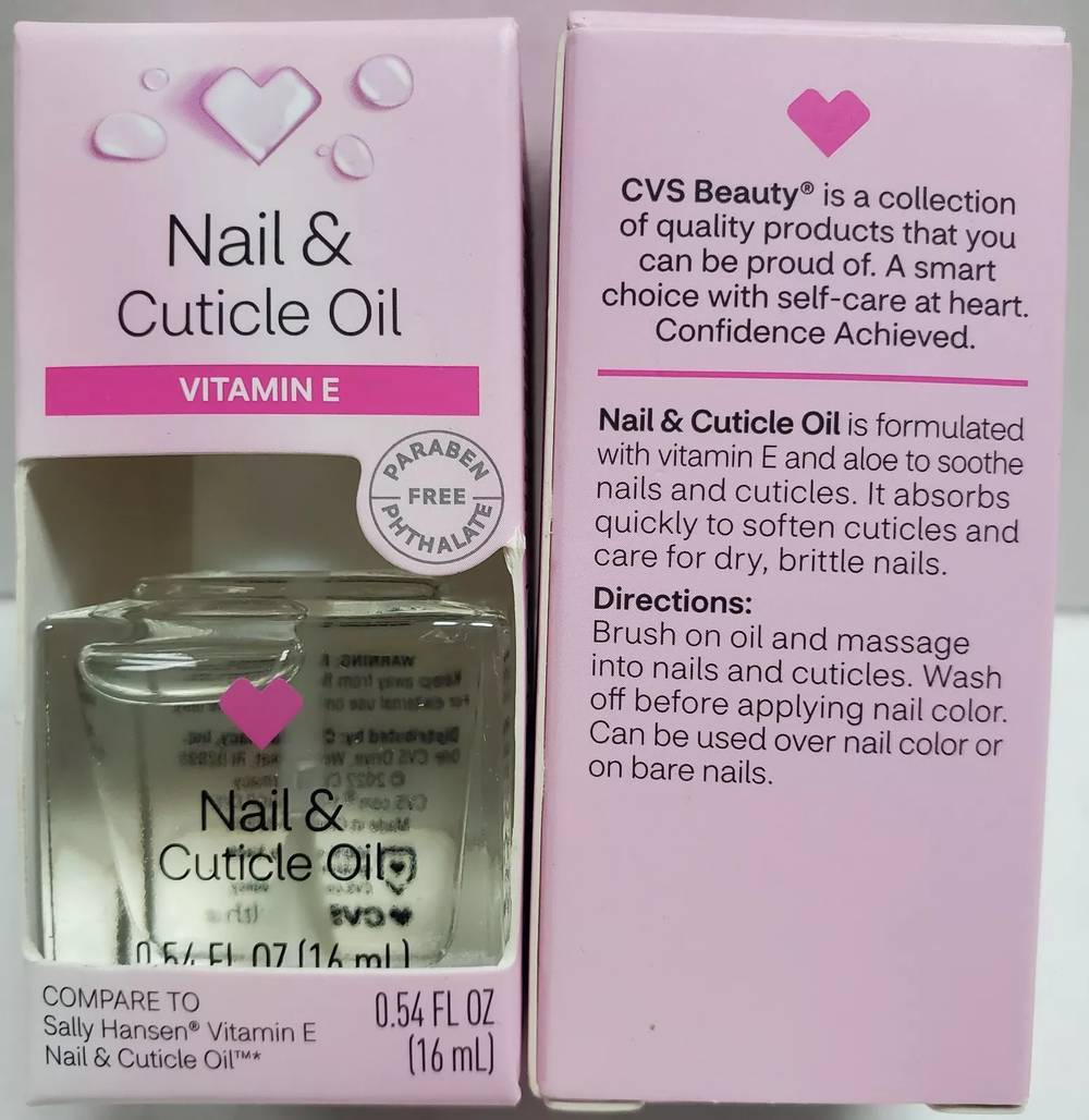 Cvs Beauty Nail & Cuticle Oil Treatment