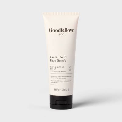 Goodfellow & Co. Exfoliating Face Scrub, Mint-Cedar (4 oz)