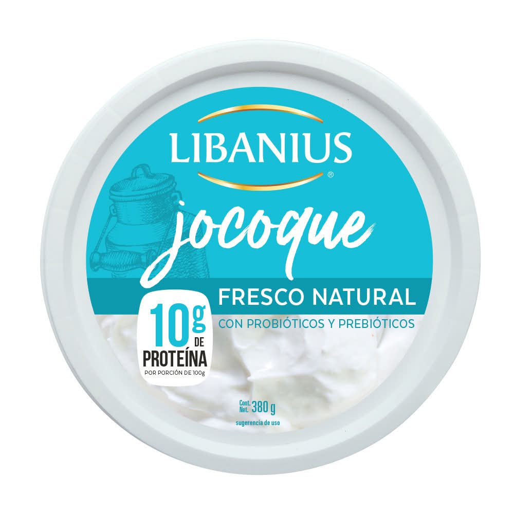 Libanius · Jocoque natural fresco (380 g)