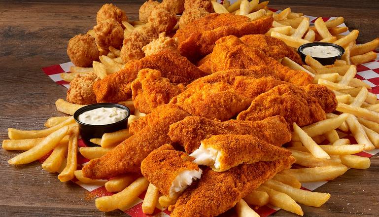 15 Piece Catfish Feast (with Fries)