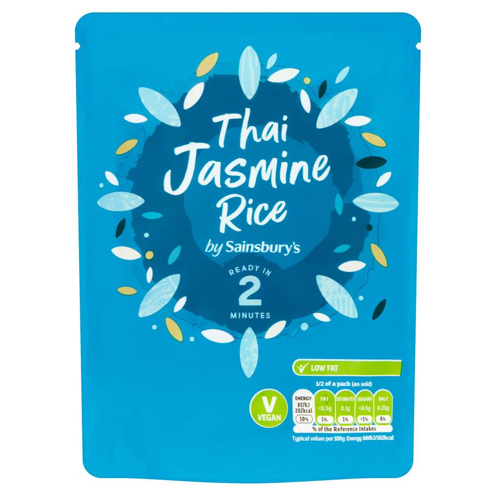 Sainsbury's Microwave Rice Thai 250g