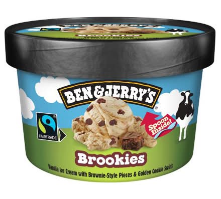 Ben & Jerry'S Brookies & Cream Ice Cream 100Ml