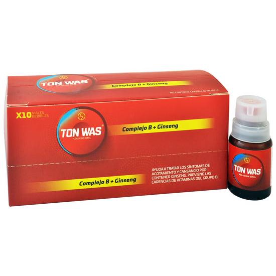 TON WAS SOL BEBIBLE 10ML CAJ*10